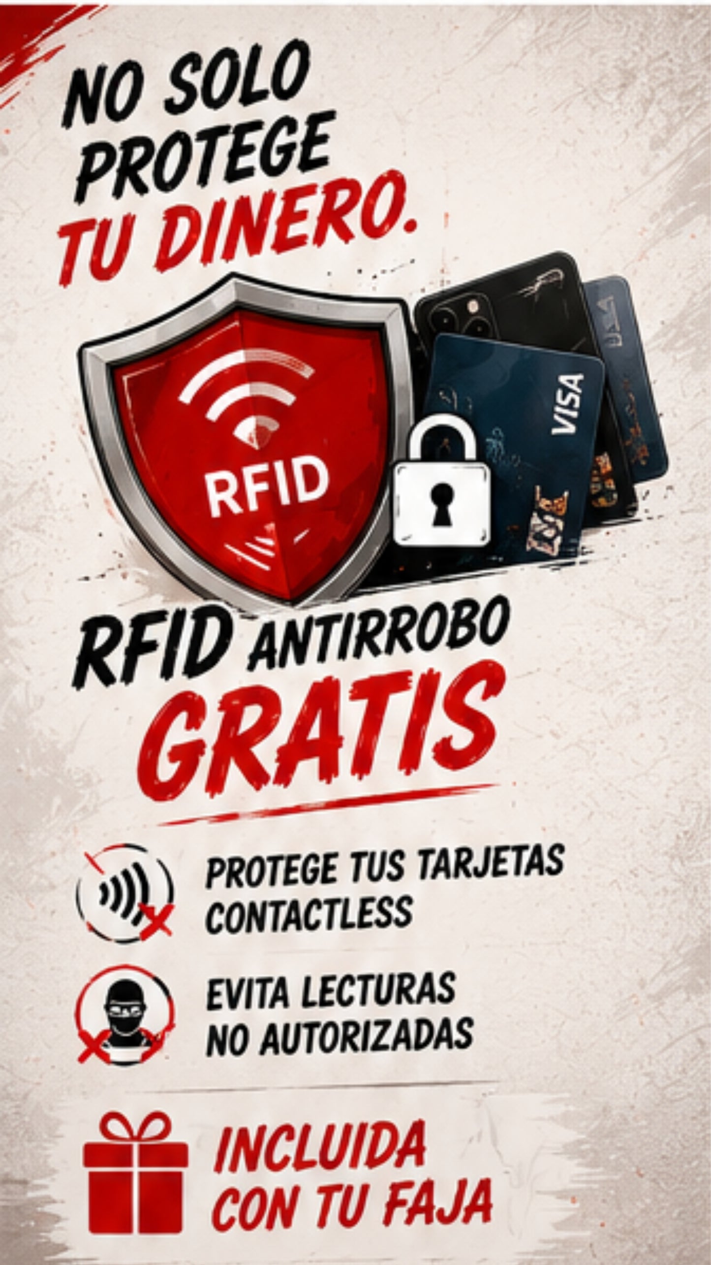 Faja San Fermín con Bolsillos y Cremallera (Oficial) + Tarjeta RFID Gratis + ENVIO GRATIS
