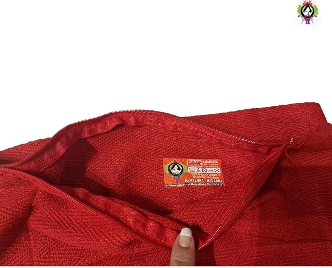 Faja San Fermín con cremallera y bolsillo interior oculto
